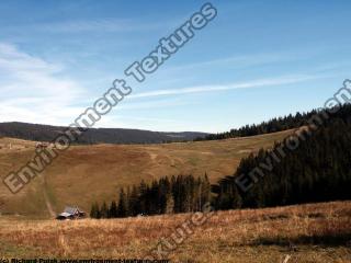Photo Textures of Background Mountains