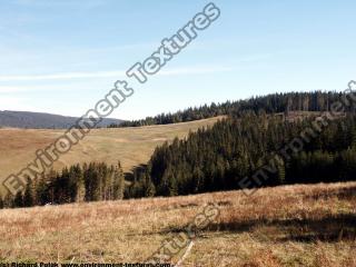 Photo Textures of Background Mountains