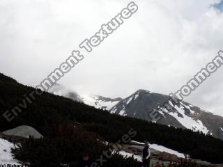 Photo Textures of Background Snowy Mountains