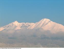 Photo Textures of Background Snowy Mountains