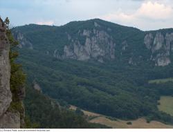 Photo Textures of Background Mountains