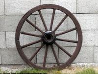 Photo texture of Wooden Wheel