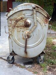 Photo Textures of Container Trash