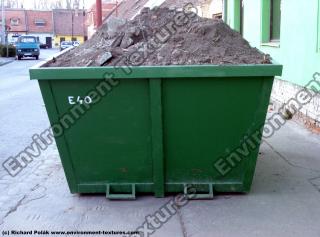 Photo Textures of Container Trash