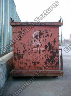 Photo Textures of Container Trash
