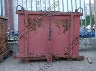 Photo Textures of Container Trash