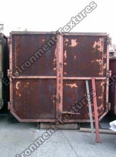 Photo Textures of Container Trash