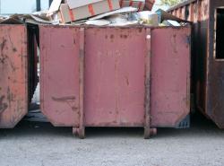 Photo Textures of Container Trash