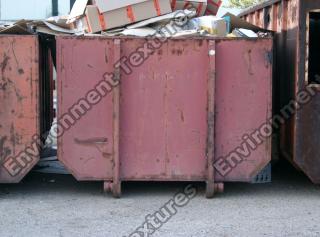 Photo Textures of Container Trash