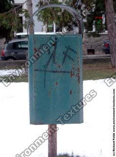 Photo Textures of Container Trash