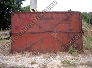 Photo Textures of Container Trash