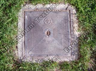 Photo Textures of Manhole Cower