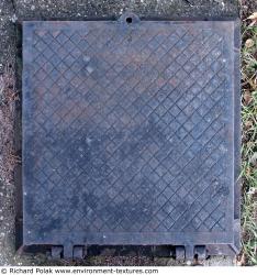 Photo Textures of Manhole Cower