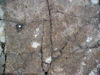 Photo Texture of Concrete Ground Damaged