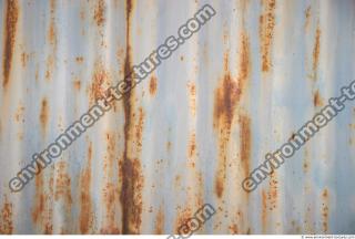 Photo Texture of Metal Corrugated Plates Rusted