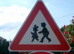 Photo Texture of Signs Traffic