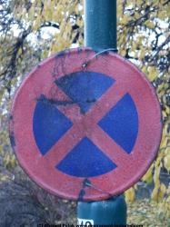 Photo Texture of Signs Traffic