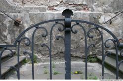 Old Damage Industrial Church, Wall, Stairs, Doors