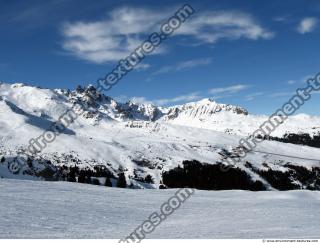 Photo Textures of Background Snowy Mountains