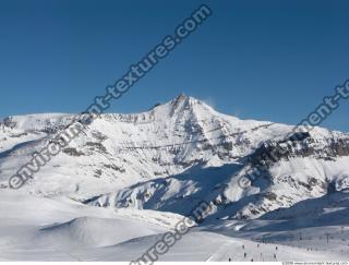 Photo Textures of Background Snowy Mountains