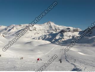 Photo Textures of Background Snowy Mountains