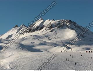Photo Textures of Background Snowy Mountains