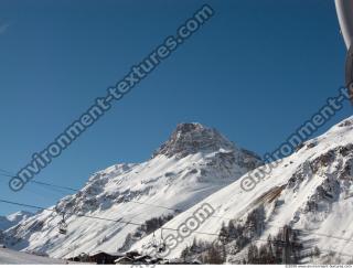 Photo Textures of Background Snowy Mountains
