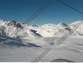 Photo Textures of Background Snowy Mountains