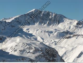 Photo Textures of Background Snowy Mountains