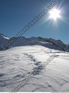 Photo Textures of Background Snowy Mountains