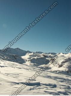 Photo Textures of Background Snowy Mountains