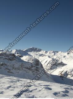 Photo Textures of Background Snowy Mountains