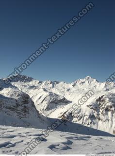 Photo Textures of Background Snowy Mountains