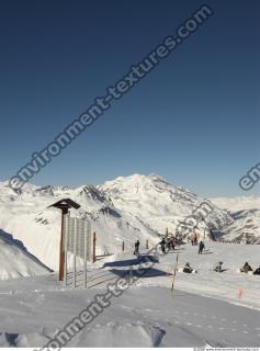 Photo Textures of Background Snowy Mountains