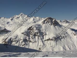 Photo Textures of Background Snowy Mountains