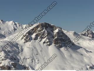 Photo Textures of Background Snowy Mountains