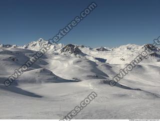 Photo Textures of Background Snowy Mountains