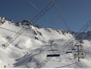 Photo Textures of Background Snowy Mountains