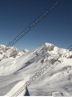Photo Textures of Background Snowy Mountains
