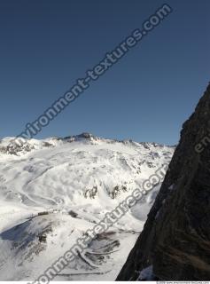 Photo Textures of Background Snowy Mountains