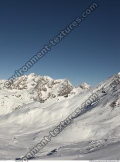 Photo Textures of Background Snowy Mountains