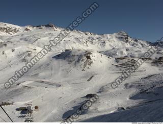 Photo Textures of Background Snowy Mountains