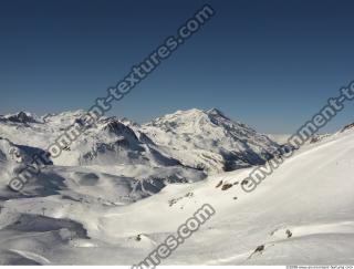 Photo Textures of Background Snowy Mountains