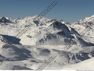 Photo Textures of Background Snowy Mountains
