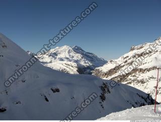 Photo Textures of Background Snowy Mountains