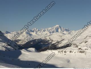 Photo Textures of Background Snowy Mountains