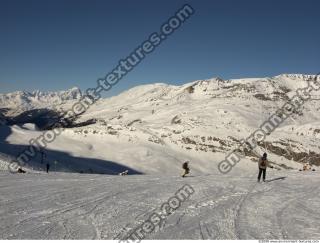 Photo Textures of Background Snowy Mountains