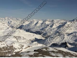 Photo Textures of Background Snowy Mountains