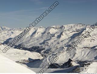 Photo Textures of Background Snowy Mountains