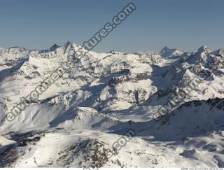 Photo Textures of Background Snowy Mountains